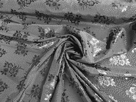 Koshibo Fabric | Koshibo Metallic Foil Print | 60" Wide | Hmong Fabric |