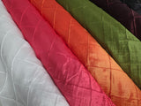 Taffeta Pintuck Fabric | 4"x4" Diamond | Diamond Taffeta Fabric | 58" Wide | Multiple Colors Yards & Bolts