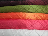 Taffeta Pintuck Fabric | 4"x4" Diamond | Diamond Taffeta Fabric | 58" Wide | Multiple Colors Yards & Bolts