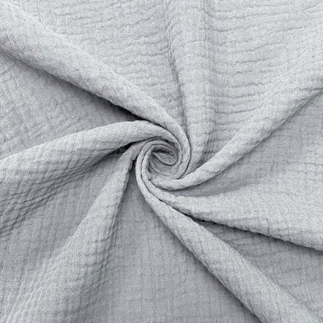 Double Layer Cotton Gauze Fabric | Soft Double Layer Muslin | 48" Wide | Double Cotton Gauze Fabric |