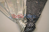 4 Way Stretch Dancewear Fabric | Anaconda Hologram Spandex | 58/60" Wide | Multiple Colors |