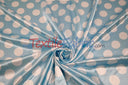Polka Dot Satin | Soft Satin Polka Dot Charmeuse Fabric | 60" Wide |