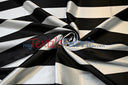 3" Stripe Satin Fabric | Soft Satin Stripe Charmeuse Fabric | 60" Wide | Multiple Colors