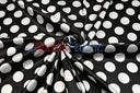 Polka Dot Satin | Soft Satin Polka Dot Charmeuse Fabric | 60" Wide |