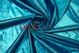 4 Way Stretch Dancewear Fabric | Metallic Snake Hologram Spandex | 58/60" Wide | Multiple Colors |