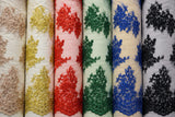 Camilla Embroidery Fabric | Bridal Lace Design YX 1098 | 52" Wide |