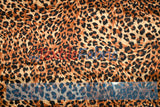Animal Cheetah Satin Print Fabric | Soft Cheetah Charmeuse Satin | 60" Wide |