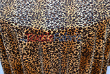 Safari Leopard Stretch Velvet | 4-Way Stretch Polyester Velvet | Digital Print | Durable & Vibrant | Ideal for Costumes & Cosplay