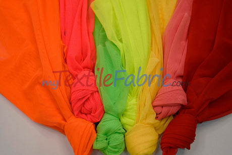 Super Soft Power Mesh Spandex | 20% Spandex | 60" Wide | 4 Way Stretch | Multiple Colors |