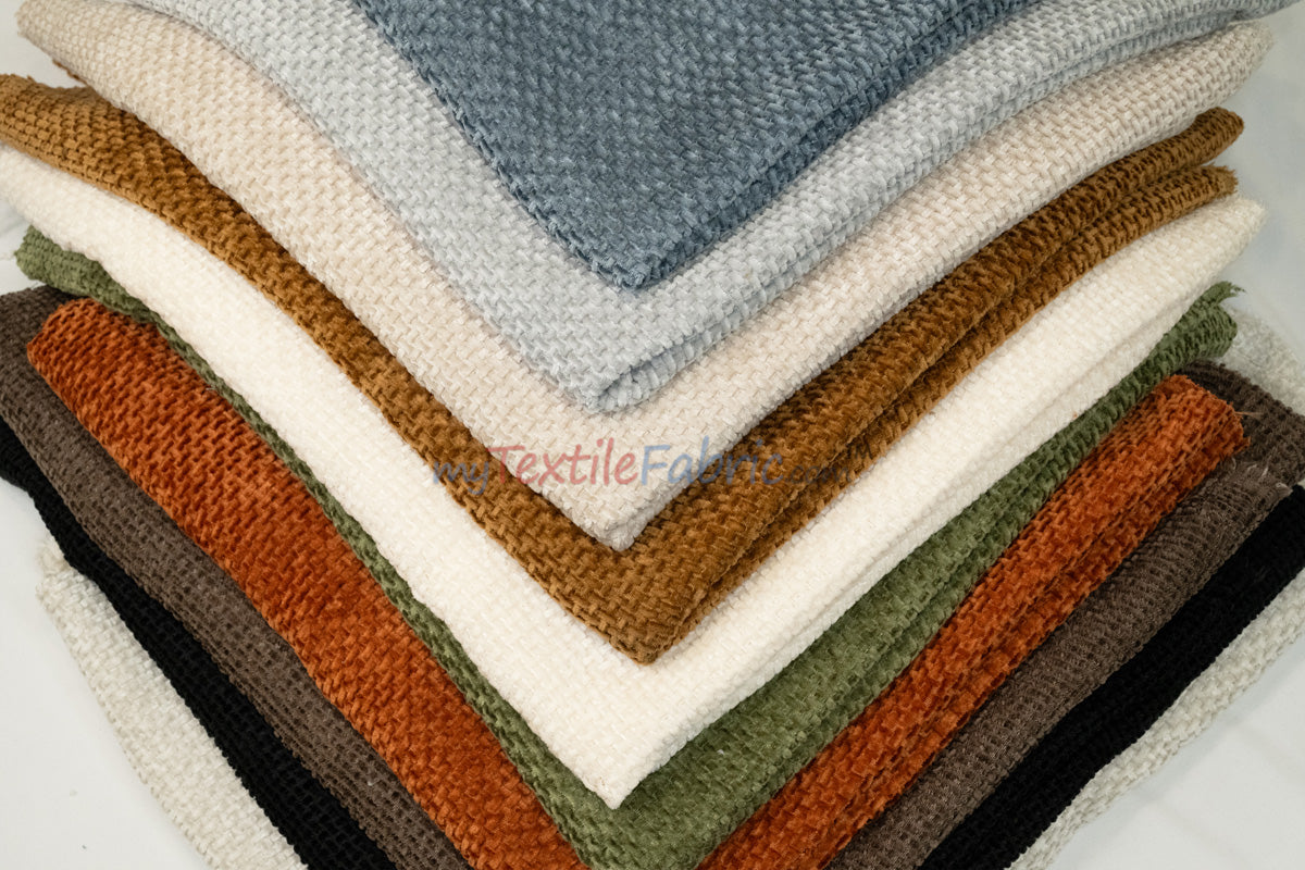Cozy Chenille Fabric | Super Soft and Luxurious Texture | 100% Polyester |