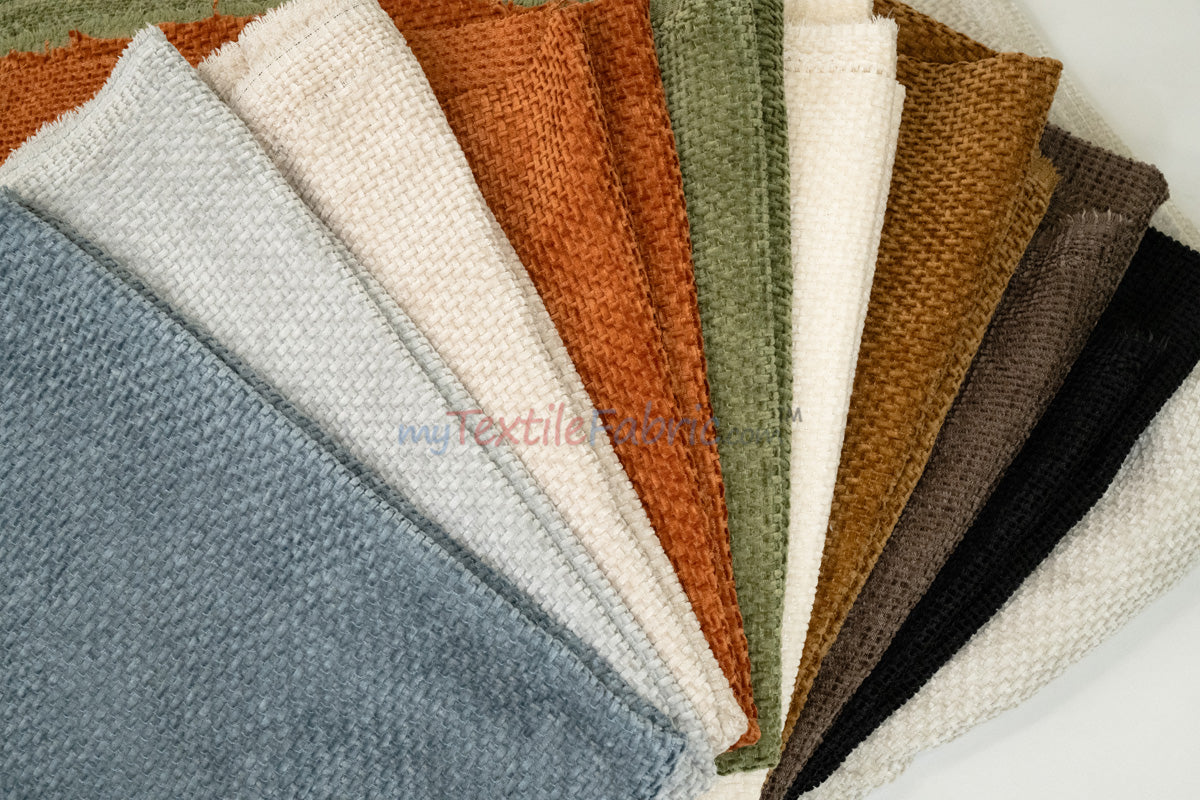 Cozy Chenille Fabric | Super Soft and Luxurious Texture | 100% Polyester |