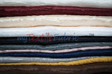 IFR Dull Crush Satin for Drapery | Extra Wide Tergalet Fabric | 108" Wide | Multiple Colors |