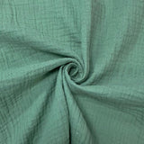 Double Layer Cotton Gauze Fabric | Soft Double Layer Muslin | 48" Wide | Double Cotton Gauze Fabric |