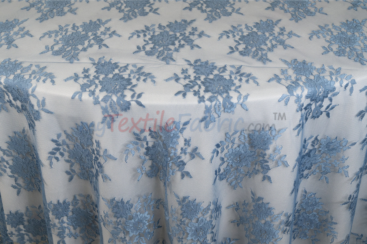 Chantilly Lace Fabric | 52” Wide | Elegant Floral Lace for Bridal & Formalwear