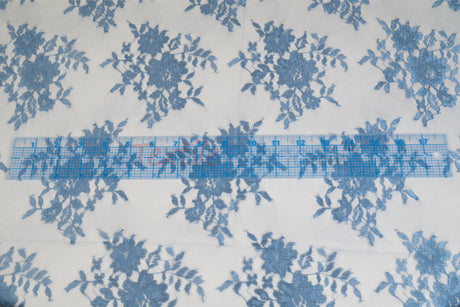 Chantilly Lace Fabric | 52” Wide | Elegant Floral Lace for Bridal & Formalwear
