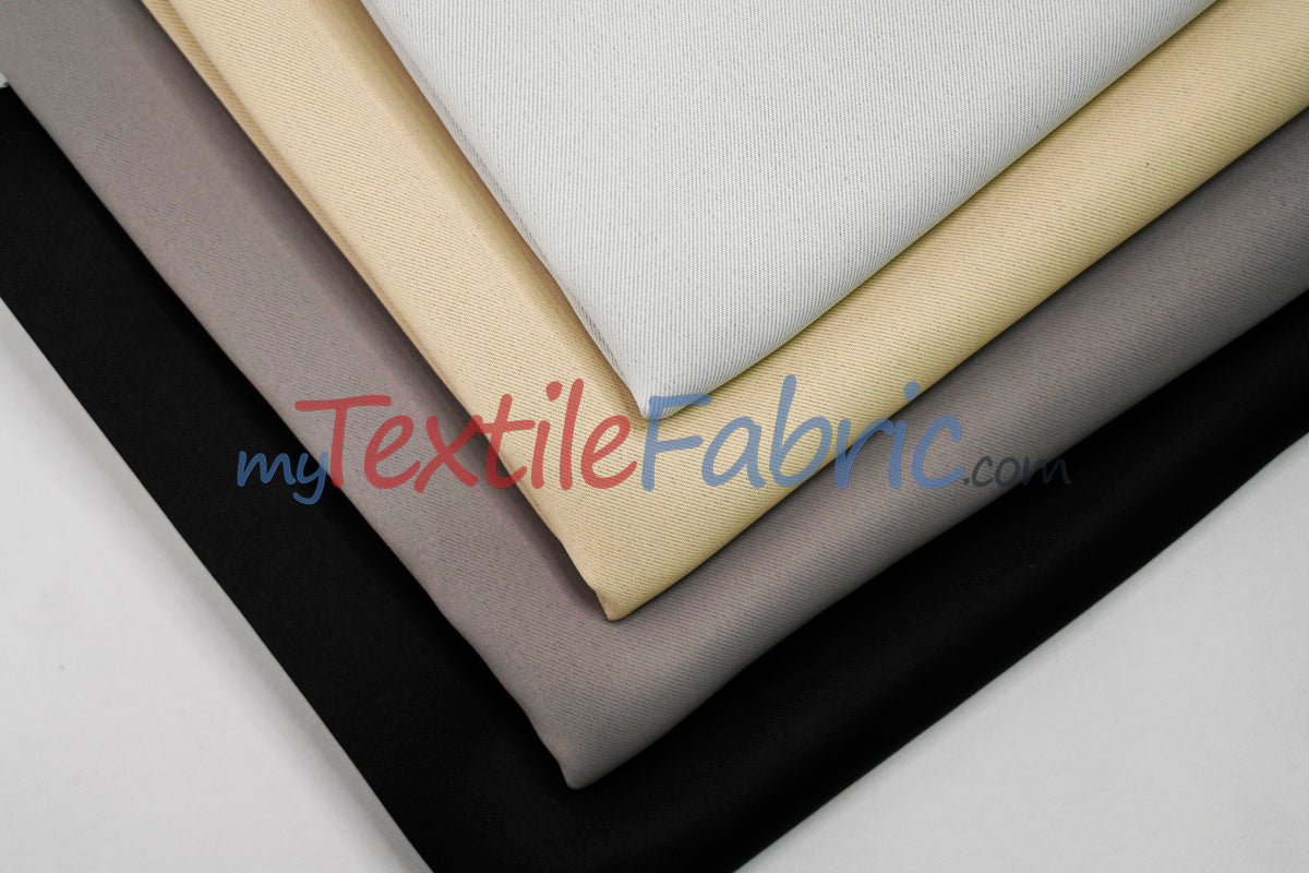 FR Blackout Drapery Lining | Dim-Out Blackout | 100% Polyester | 58" Wide | 230 GSM | NFPA 701 + CA Title 19