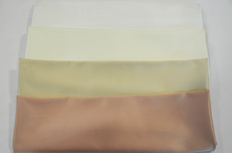 Stretch Matte Satin Peau de Soie Fabric | 60" Wide | Stretch Duchess Satin | Stretch Dull Lamour Satin for Bridal, Wedding, Costumes, Bridesmaid Dress