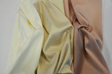 Stretch Matte Satin Peau de Soie Fabric | 60" Wide | Stretch Duchess Satin | Stretch Dull Lamour Satin for Bridal, Wedding, Costumes, Bridesmaid Dress