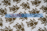 Chantilly Lace Fabric | 52” Wide | Elegant Floral Lace for Bridal & Formalwear