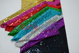 Holographic Shimmer Sequins Fabric | Lightweight & Flowy | 45” Wide | Dazzling Sparkle for Apparel & Costumes