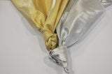 Metallic Lame | Metallic Satin Lame | 60" Wide | Gold and Silver | Satin Woven Lame |