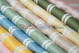 Monarch Stripe Fabric by the Yard | 100% Polyester | 60" Wide |
