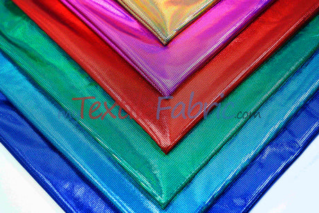 4 Way Stretch Dancewear Fabric | Moonlight Hologram Spandex | 58/60" Wide | Multiple Colors |