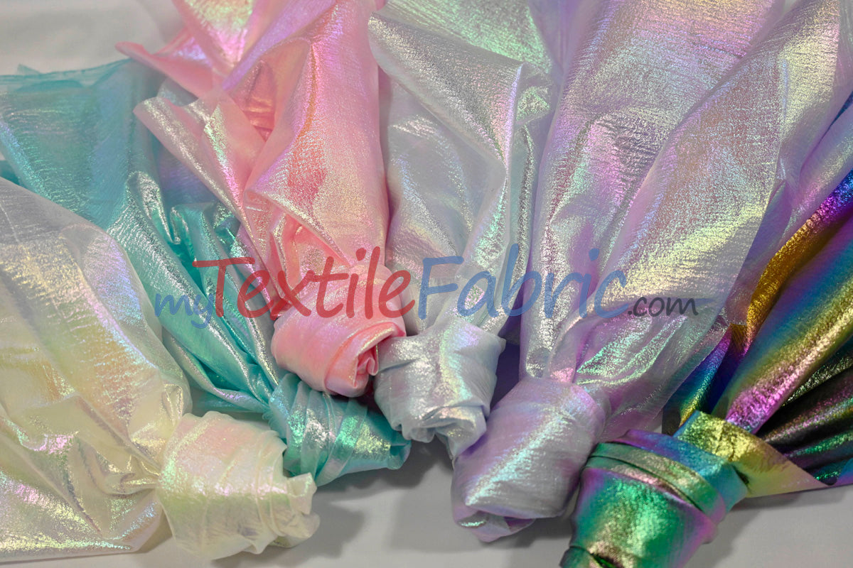 Oasis Hologram Fabric | Iridescent Sheer Organza | 58/60" Wide | Fantasy & Apparel