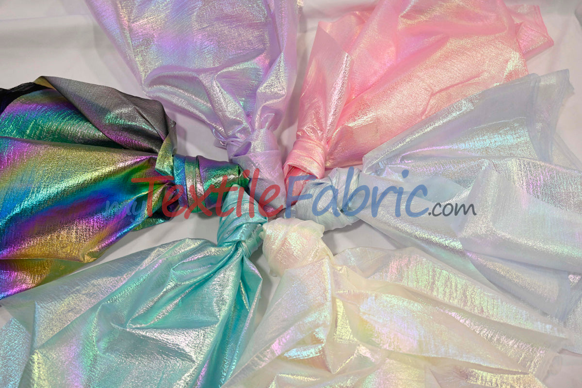 Oasis Hologram Fabric | Iridescent Sheer Organza | 58/60" Wide | Fantasy & Apparel