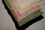 Pleated Ruffle Chiffon Fabric | Lightweight Texture | 100% Polyester | 44/46" Wide