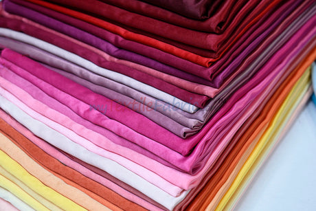 Lamour Satin Fabric | Polyester Matte Satin | Peau De Soie | 60" Wide | Wedding Dress, Tablecloth, Multiple Colors