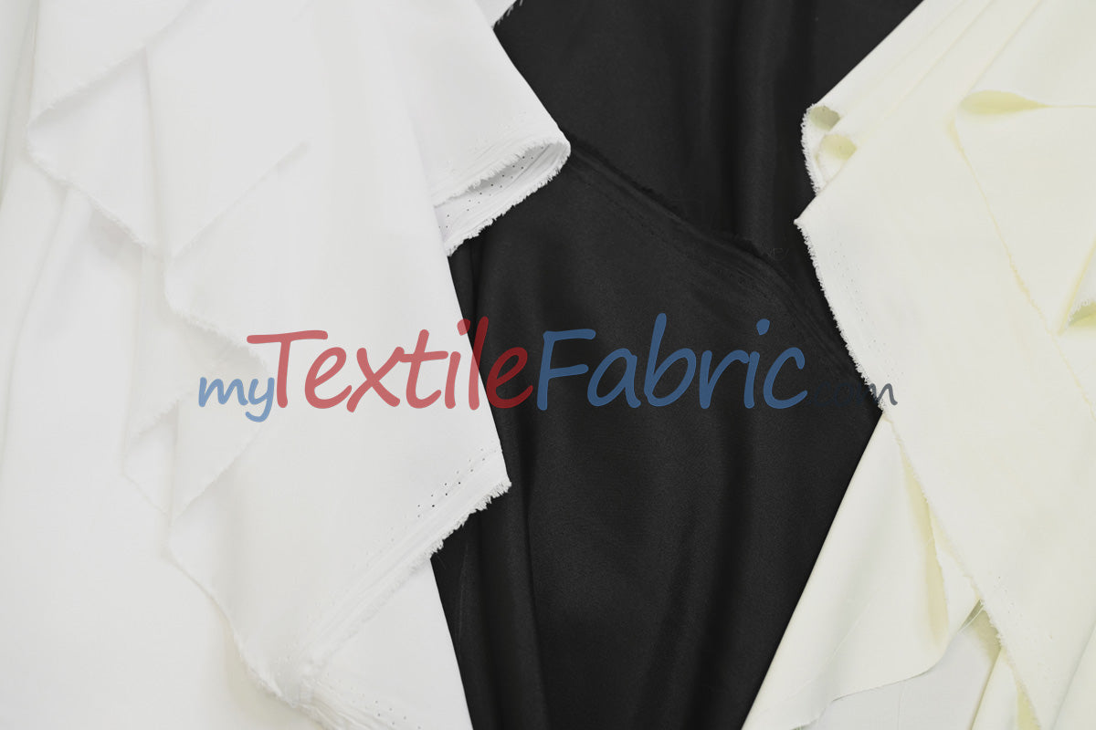 Pongee Lining Fabric | 60" Wide | Lightweight 100% Polyester Polyester Lining Fabric |