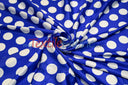 Polka Dot Satin | Soft Satin Polka Dot Charmeuse Fabric | 60" Wide |