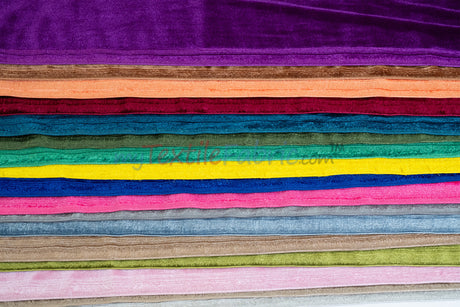 Soft and Plush Stretch Velvet Fabric | Stretch Velvet Spandex | 58" Wide | Spandex Velour for Apparel, Costume, Cosplay, Drapes |