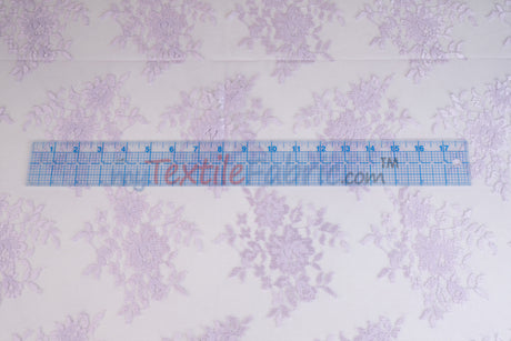 Chantilly Lace Fabric | 52” Wide | Elegant Floral Lace for Bridal & Formalwear