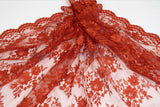 Chantilly Lace Fabric | 52” Wide | Elegant Floral Lace for Bridal & Formalwear