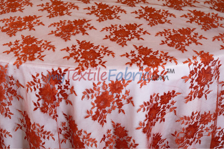 Chantilly Lace Fabric | 52” Wide | Elegant Floral Lace for Bridal & Formalwear