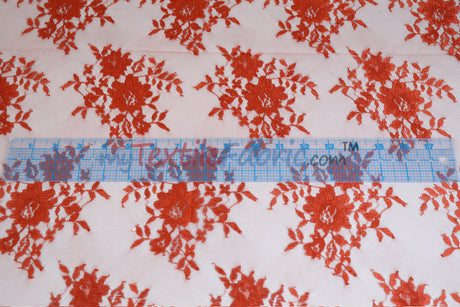 Chantilly Lace Fabric | 52” Wide | Elegant Floral Lace for Bridal & Formalwear