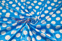Polka Dot Satin | Soft Satin Polka Dot Charmeuse Fabric | 60" Wide |