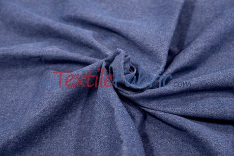 Washed Denim | 100% Cotton | 60" Wide | Soft, Pre Washed Denim Fabric for Apparel & Fashion