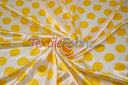 Polka Dot Satin | Soft Satin Polka Dot Charmeuse Fabric | 60" Wide |