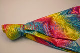 Rainbow Shattered Hologram Spandex |4 Way Stretch Dancewear Fabric | 58/60" Wide | Rainbow Spandex Fabric