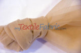 108" Wide Bridal Tulle | Nylon Tulle Illusion Fabric | Soft Bridal Veil & Decor | 50 Yard Bolt |