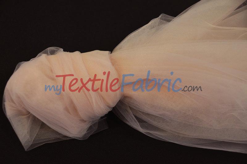 Luxury Tulle Fabric Roll #6 Nude Peach Tulle by the Bolt, shops Skin Color Bridal Illusion Net Fabric, Wedding Tulle Dress, Blush Bridesmaid Tutu