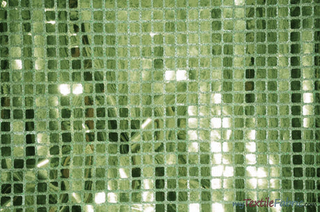 Square Sequins Fabric | Quad Sequins Fabric | 45" Wide | Multiple Colors | Decor and Costumes |