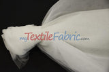 108" Wide Bridal Tulle | Nylon Tulle Illusion Fabric | Soft Bridal Veil & Decor | 50 Yard Bolt |