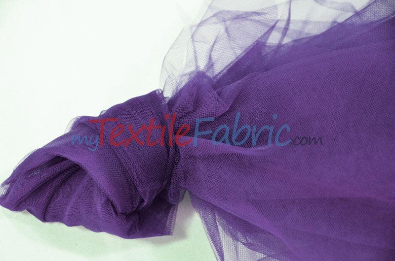 108" Wide Bridal Tulle | Nylon Tulle Illusion Fabric | Soft Bridal Veil & Decor | 3x3 Sample Swatch