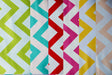 Chevron Satin Fabric