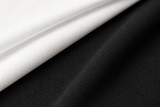 100% Cotton Twill Fabric | 8 oz | 270 GSM | White and Black Twill Fabric | 60" Wide |