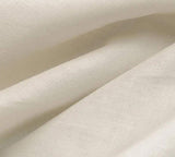 100% Cotton Muslin | Unbleached Natural Color | 63" Wide | Natural Color | newtextilefabric 3"x3" Sample Swatch 